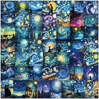 50 Pack Magic Bottle World Stickers Unique Creative Miniature Landscape Animals Plants Stickers in Glass Jars for Laptop, Water Bottles, Journal, Tablet, Decorations