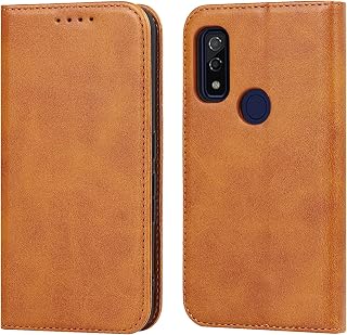 【Hamany】 スマホケース arrows f51b ケース 手帳型 アローズf51bケース カード収納 -ファッションライトブラウン