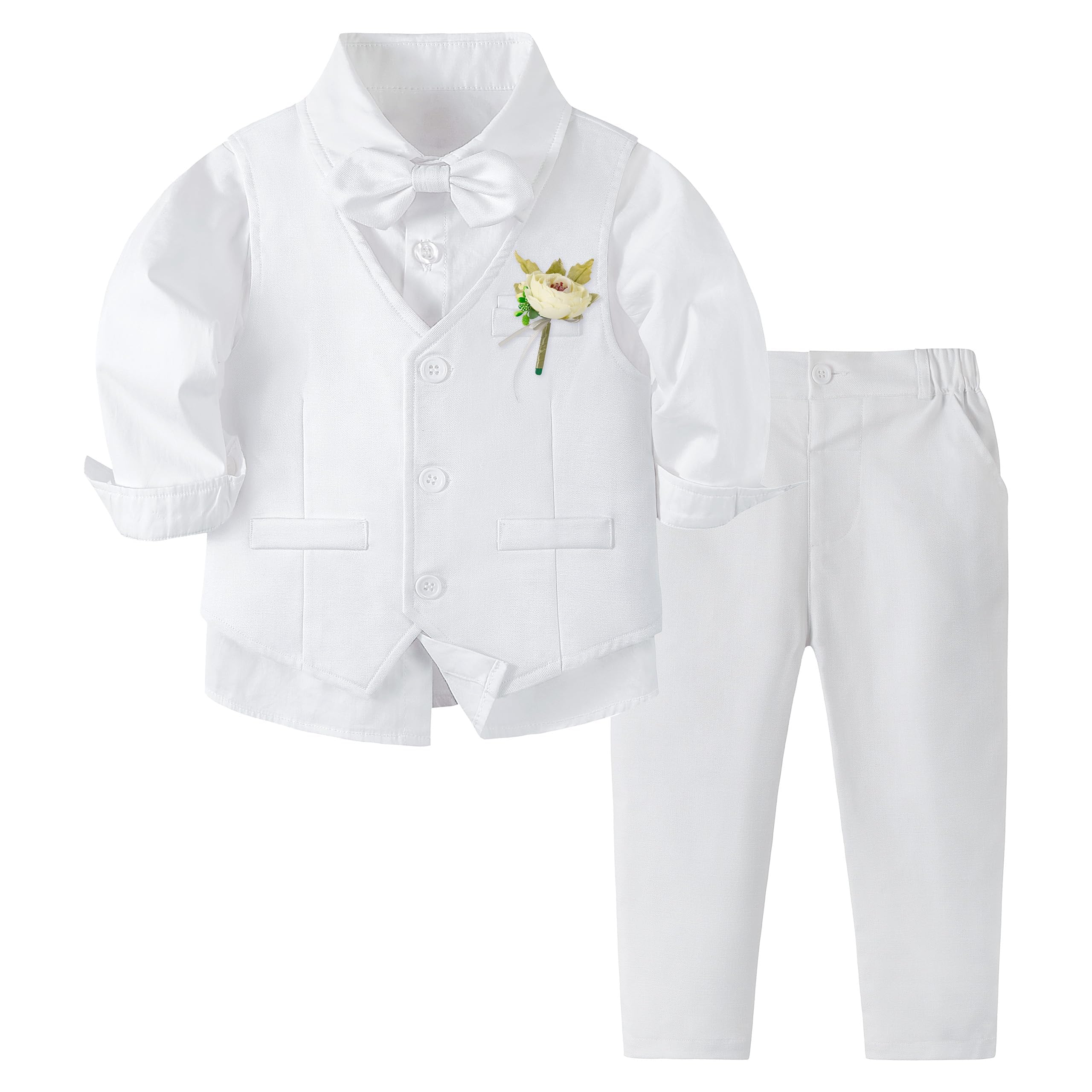 Volunboy Boys Suit Formal Wedding Guest Dress Clothes