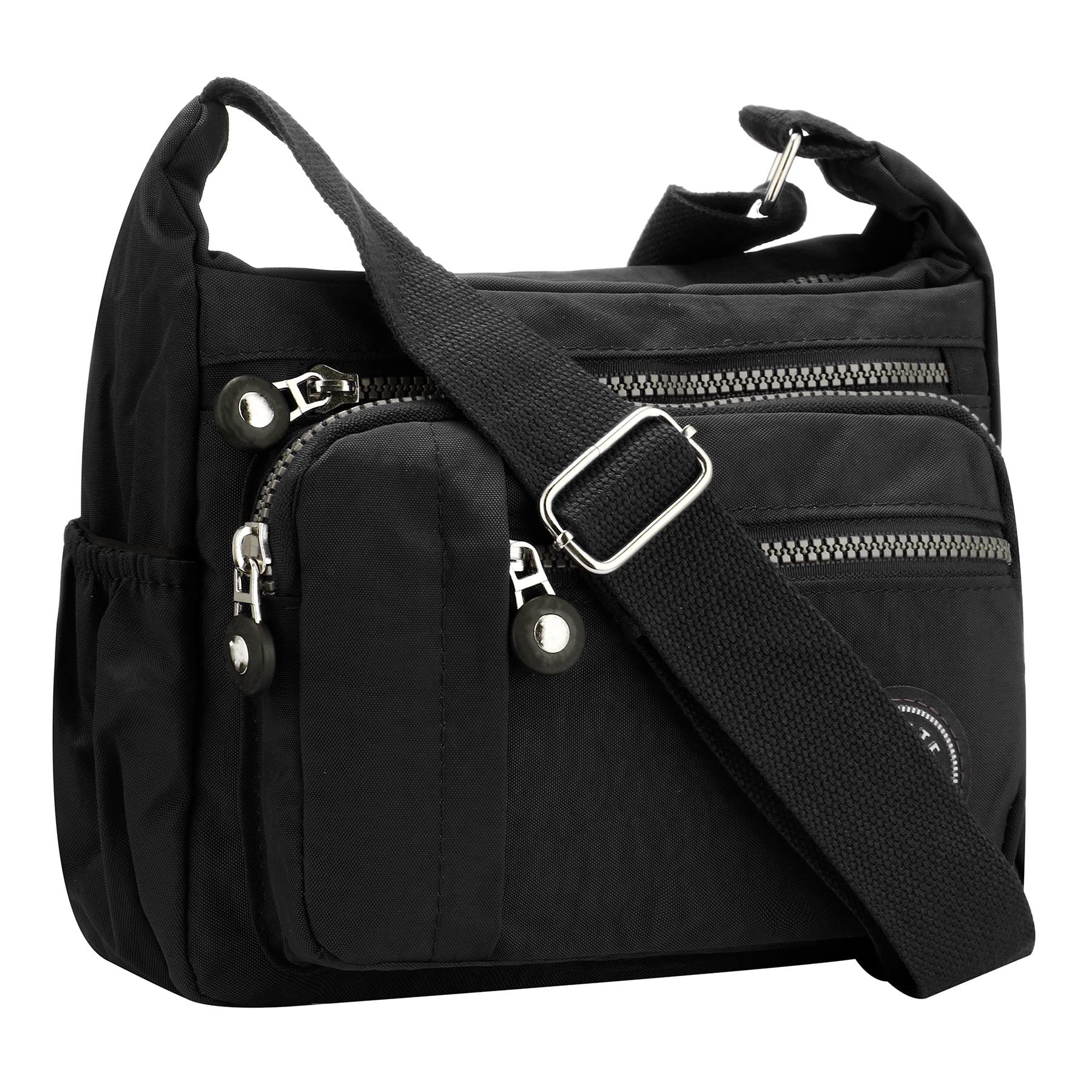 YYW Womens Multi Pocket Casual Cross Body Bag Travel Bag Messenger Handbag for S