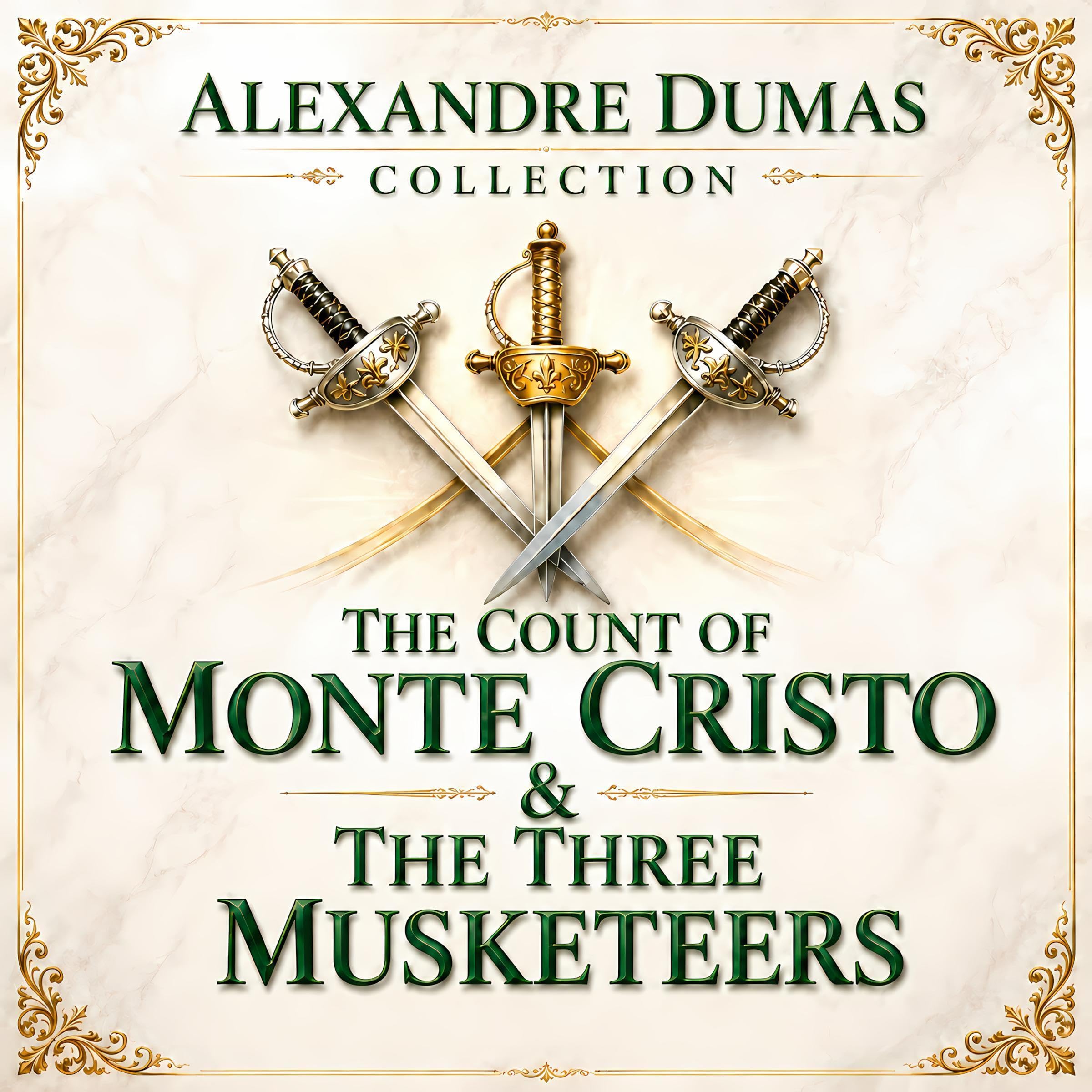 Alexandre Dumas Collection: The Count of Monte Cristo and The Three Musketeers