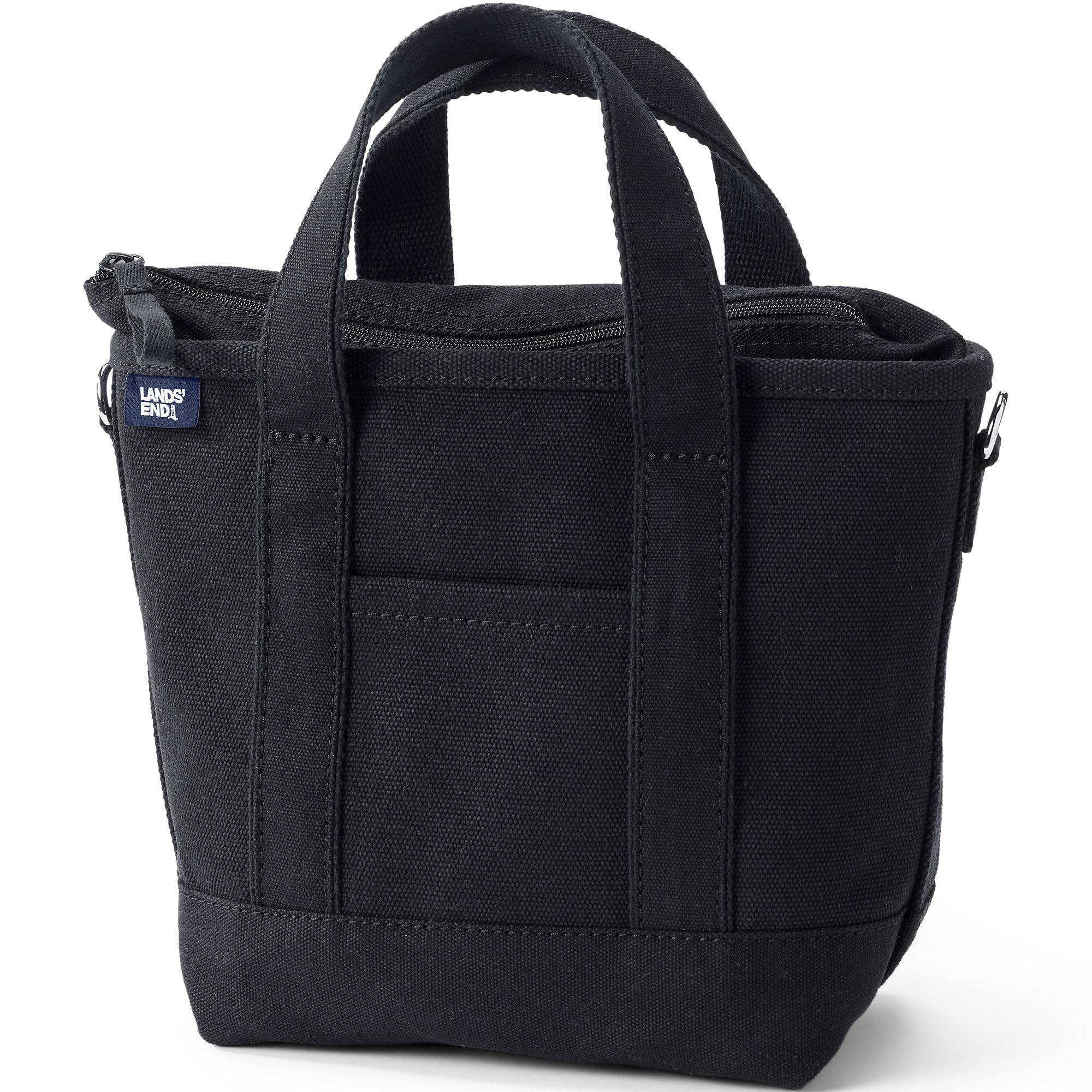 Lands' End Zip Canvas Tote