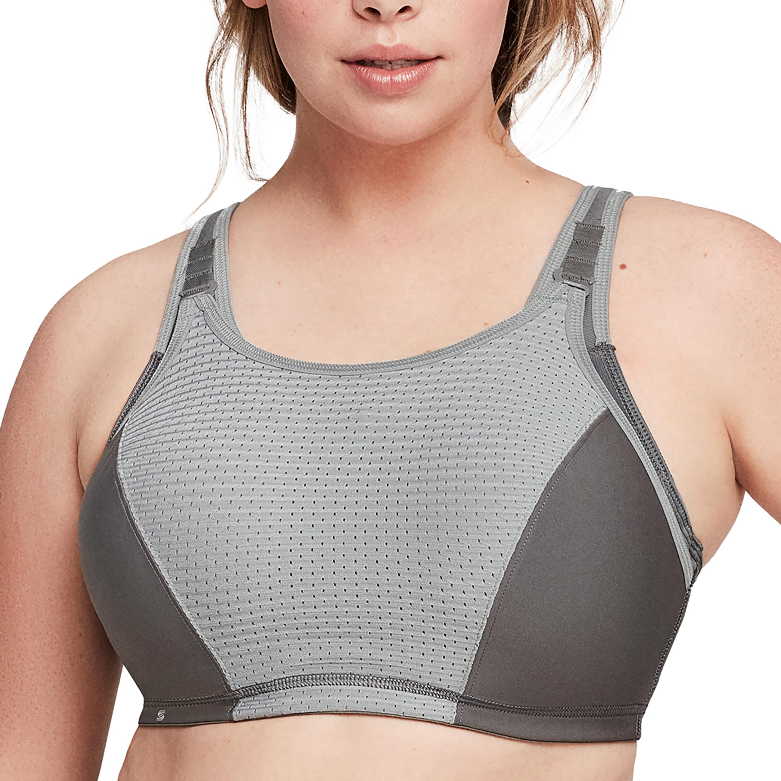 Glamorise Women's Full Figure Elite Performance Adjustable Wonderwire Sports Bra