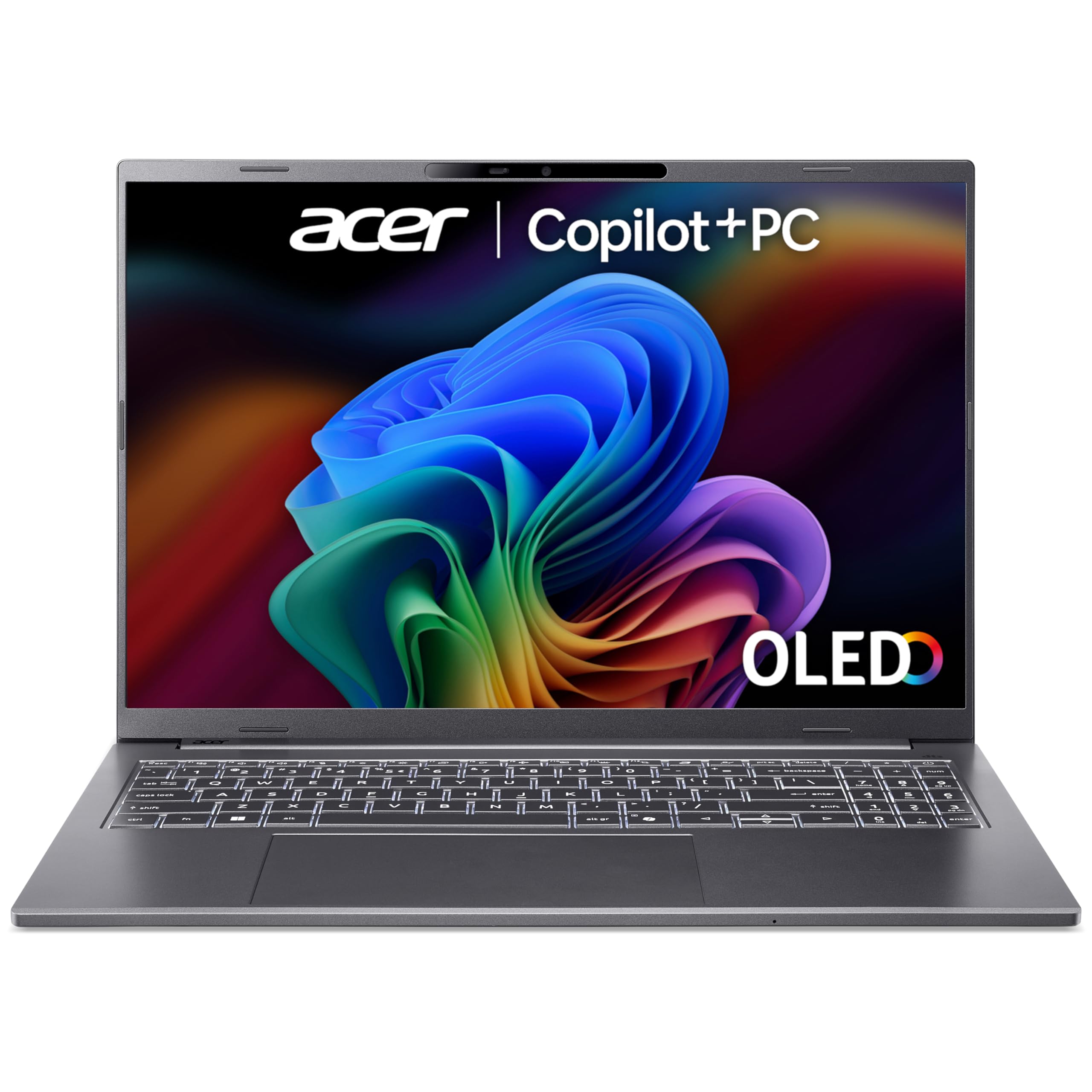 Acer Aspire 16 AI A16-52M Laptop: Ultra 5, 16GB, 512GB | 16 inch WUXGA+ OLED, In