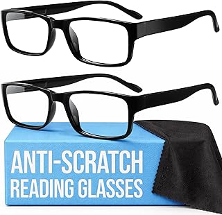 Gaoye - Blue-Light Filter, UV Protection - Readers with Rectangle Frames