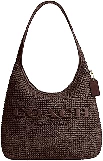 COACH Brooklyn Shoulder Bag 34 in Straw