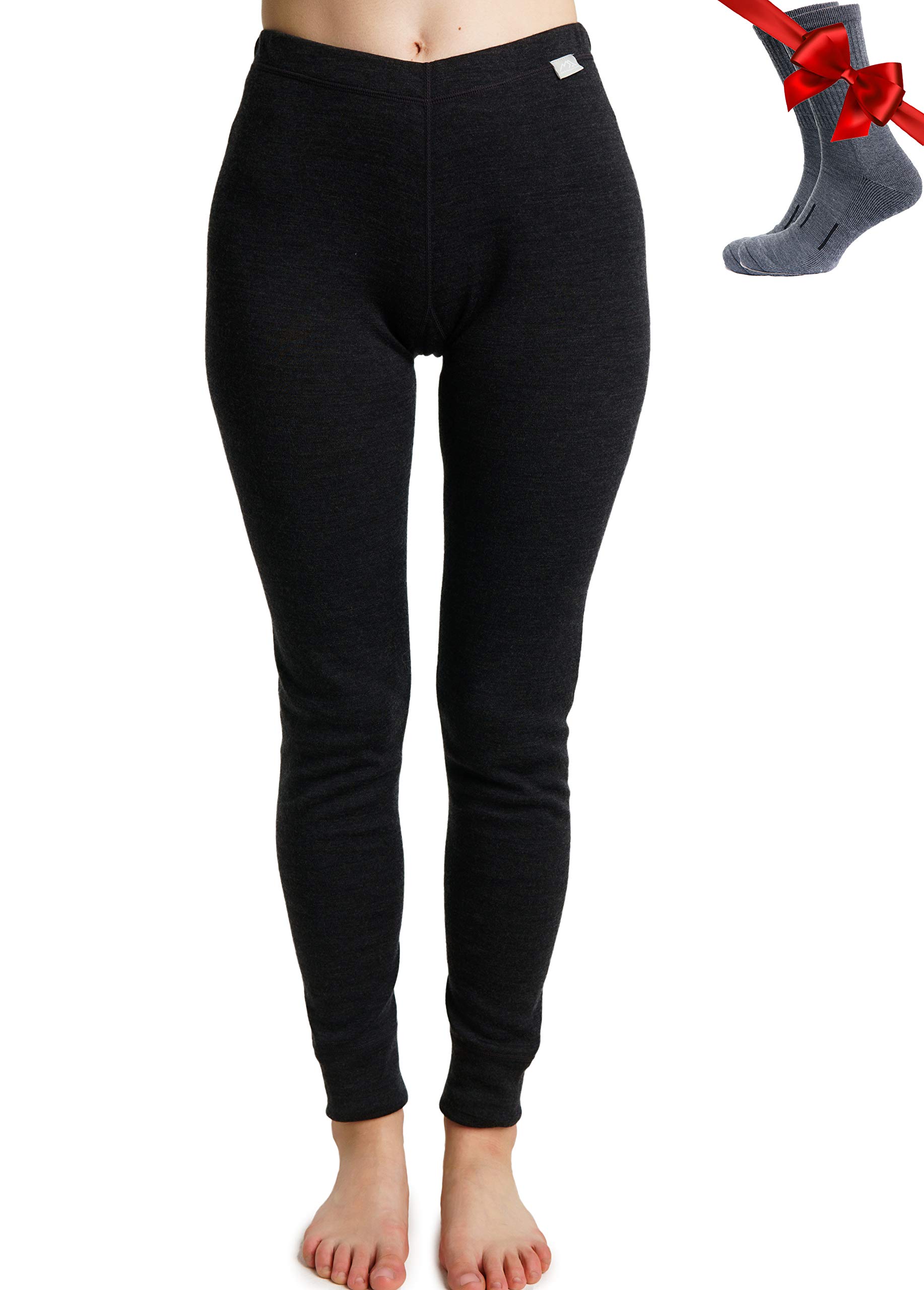 Merino.tech 100% Merino Women's Underpants - Merino Leggings + Wool Socks