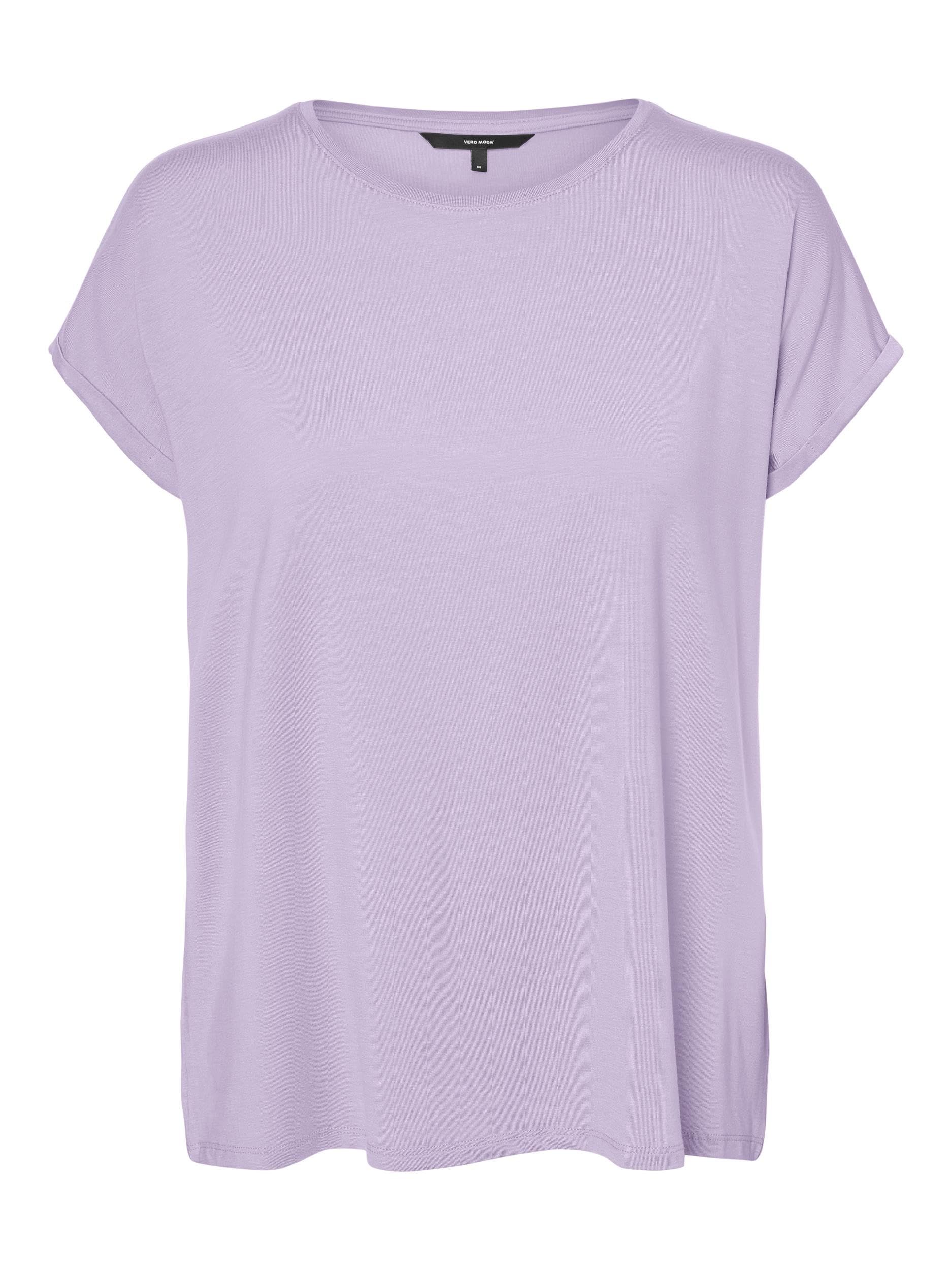 VERO MODA Vmava Plain Ss Top Gajrs Noos T-Shirt Women