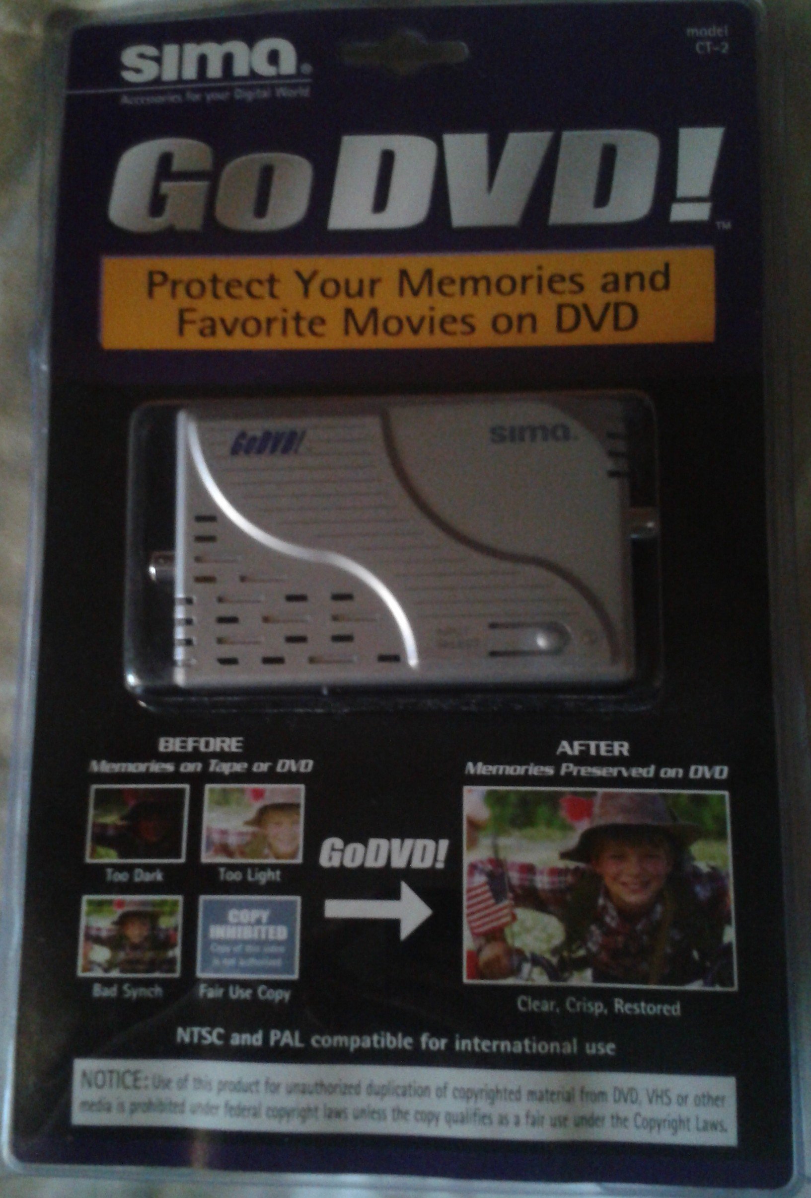 Sima CT-2 Digital Video Enhancer and Duplicator