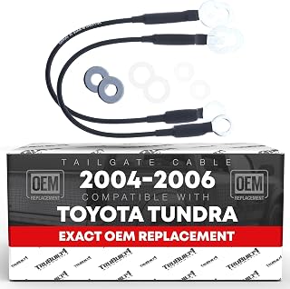 T1A Tailgate Support Cable Compatible with 04-06 Toyota Tundra | Compatible with Toyota Tundra tailgate support cable strap replacement 65770-0C040 65770-0C050 65770-0C100