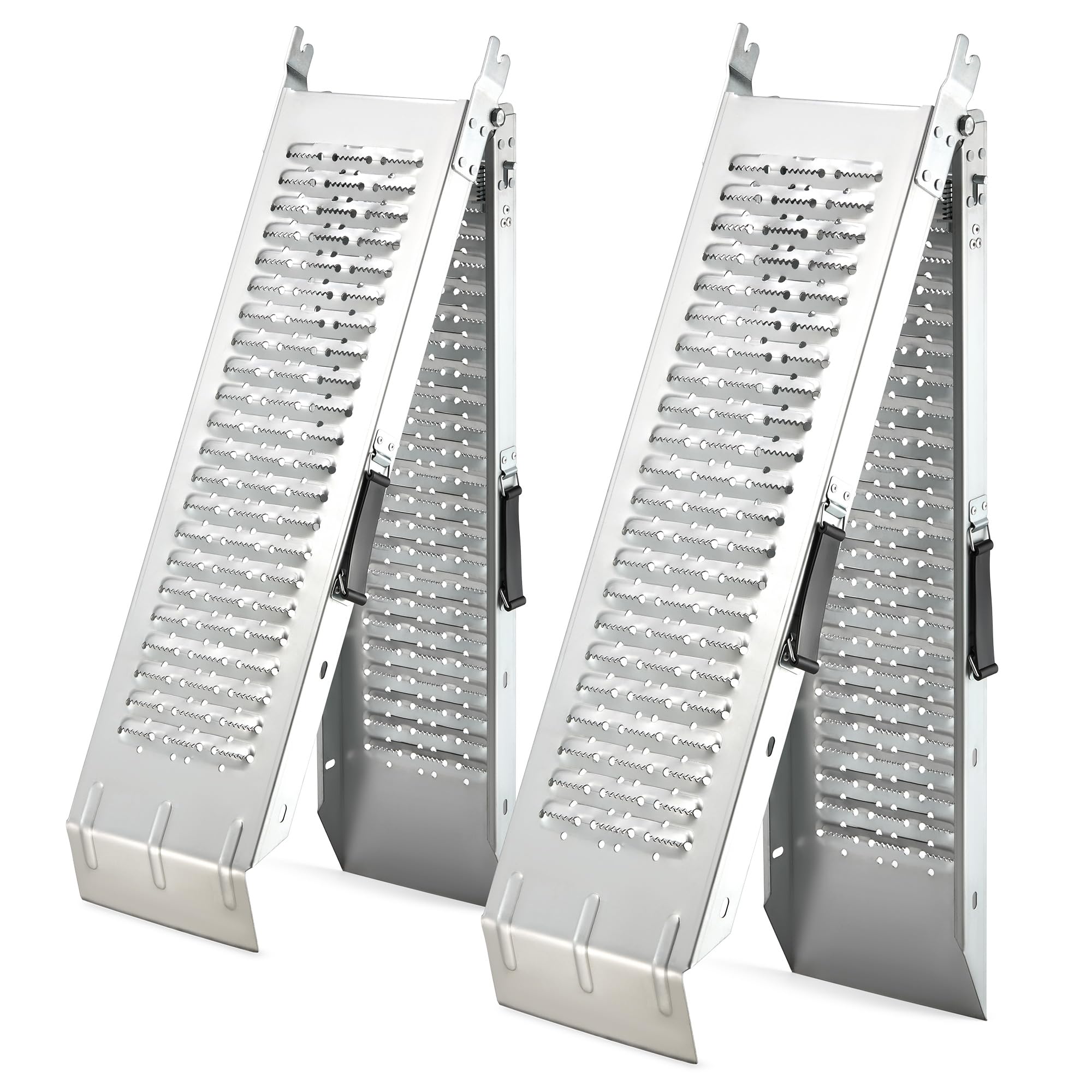 VonHaus Loading Ramp - 2 Van Ramps Heavy Duty | Folding Slope for Van, Motorbike