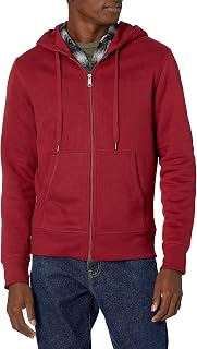 Amazon Essentials Men's Full-Zip Fleece Hoodie Sweatshirt (Available in Big & Tall)
