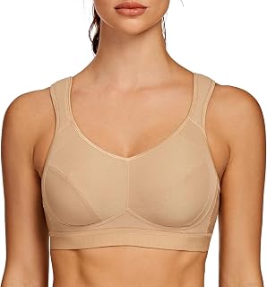 Women's Plus Size Sports Bra High Impact Wirefree Bounce Control