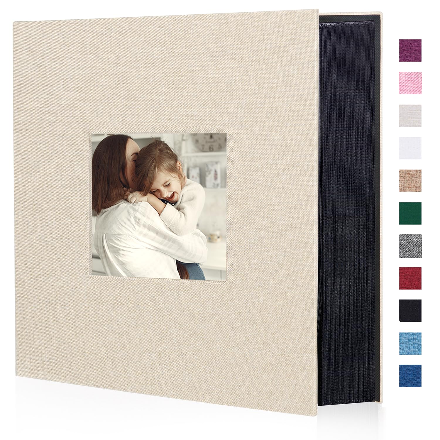 Artmag Fabric Photo Album 4x6 600 Large Capacity for Family Wedding Anniversary 