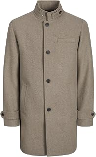 JACK & JONES Jjemelton Wool Coat Sn Abrigo de lana Hombre (Pack de 1)