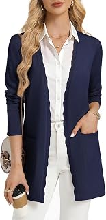GRACE KARIN Long Cardigan Sweaters for Women Business Casual Fall Outfits