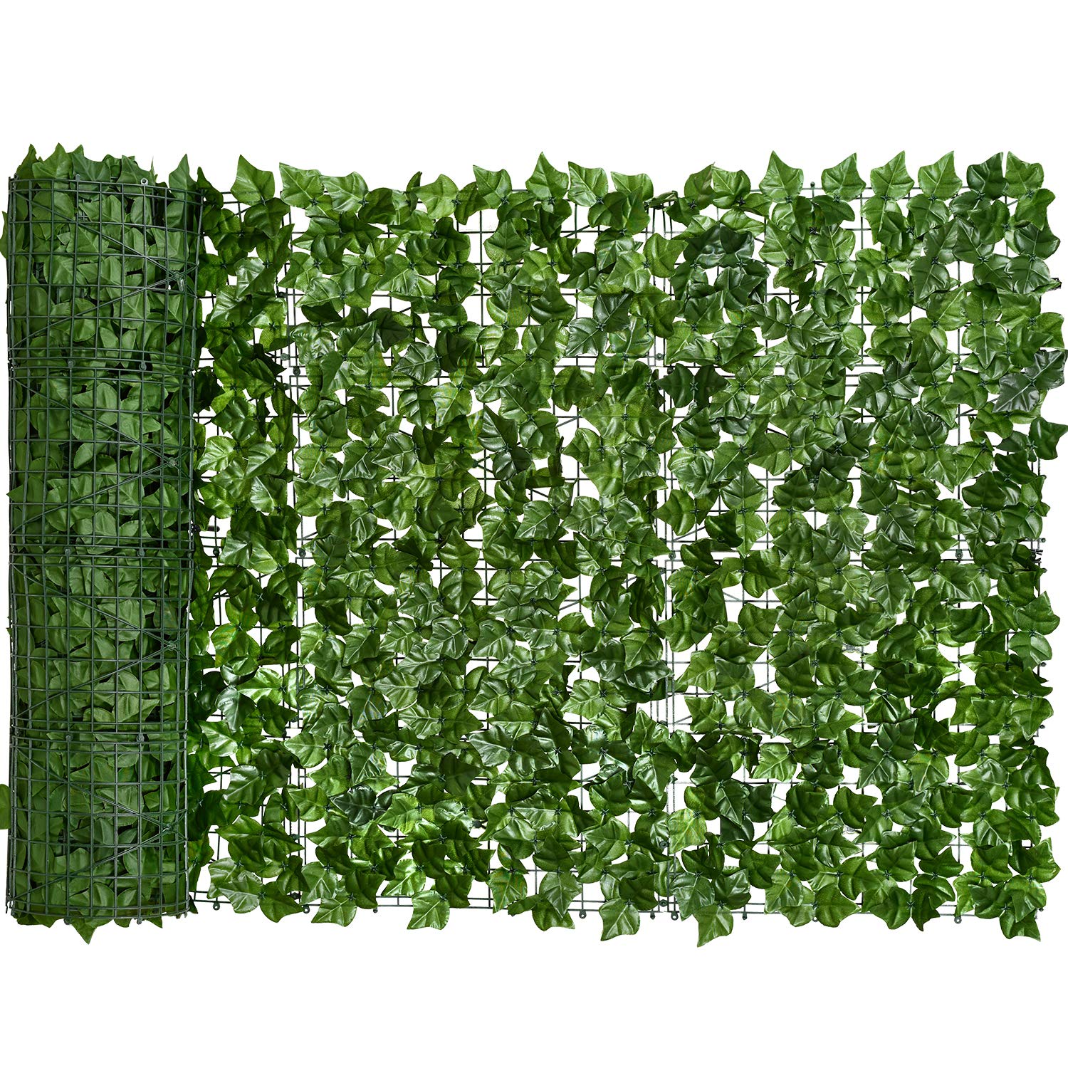 DearHouse 98.4x39.4in Artificial Ivy Privacy Fence Wall Screen, Artificial Hedge