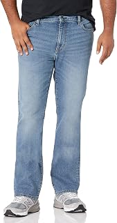 Amazon Essentials Slim Fit Stretch Bootcut Jeans - colors interrupted Men