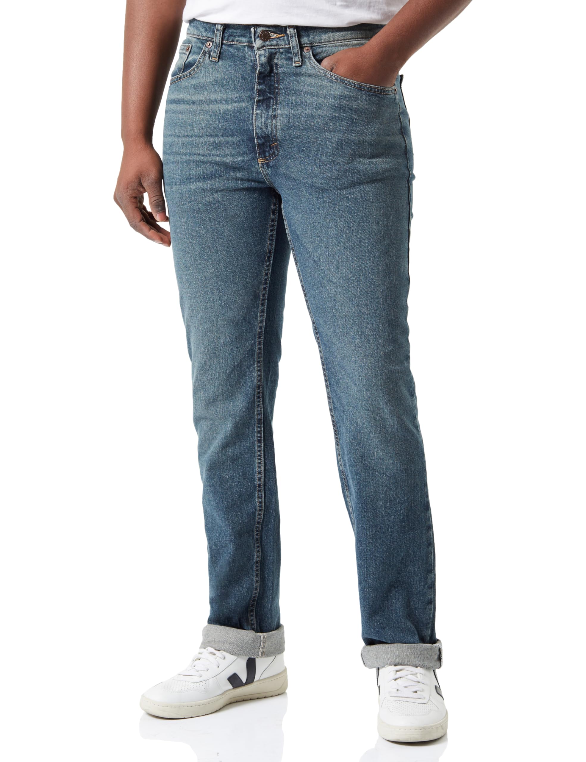 Wrangler - Men's Jeans - Regular Fit - Durables - Black