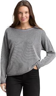 TOM Tailor 1030507 Women's Ruched Detail Sweatshirt (Pack of 1)