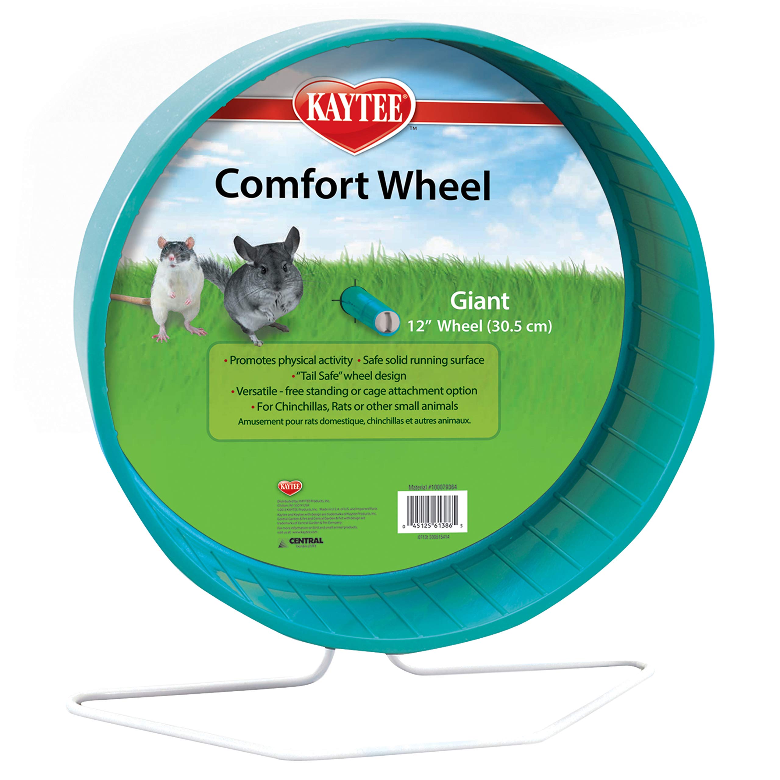 Kaytee Comfort Wheel, Giant 12 Inches, Hamster Wheel