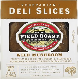Field Roast Deli Slices, Wild Mushroom, 5.5 Ounce (Pack of 12)