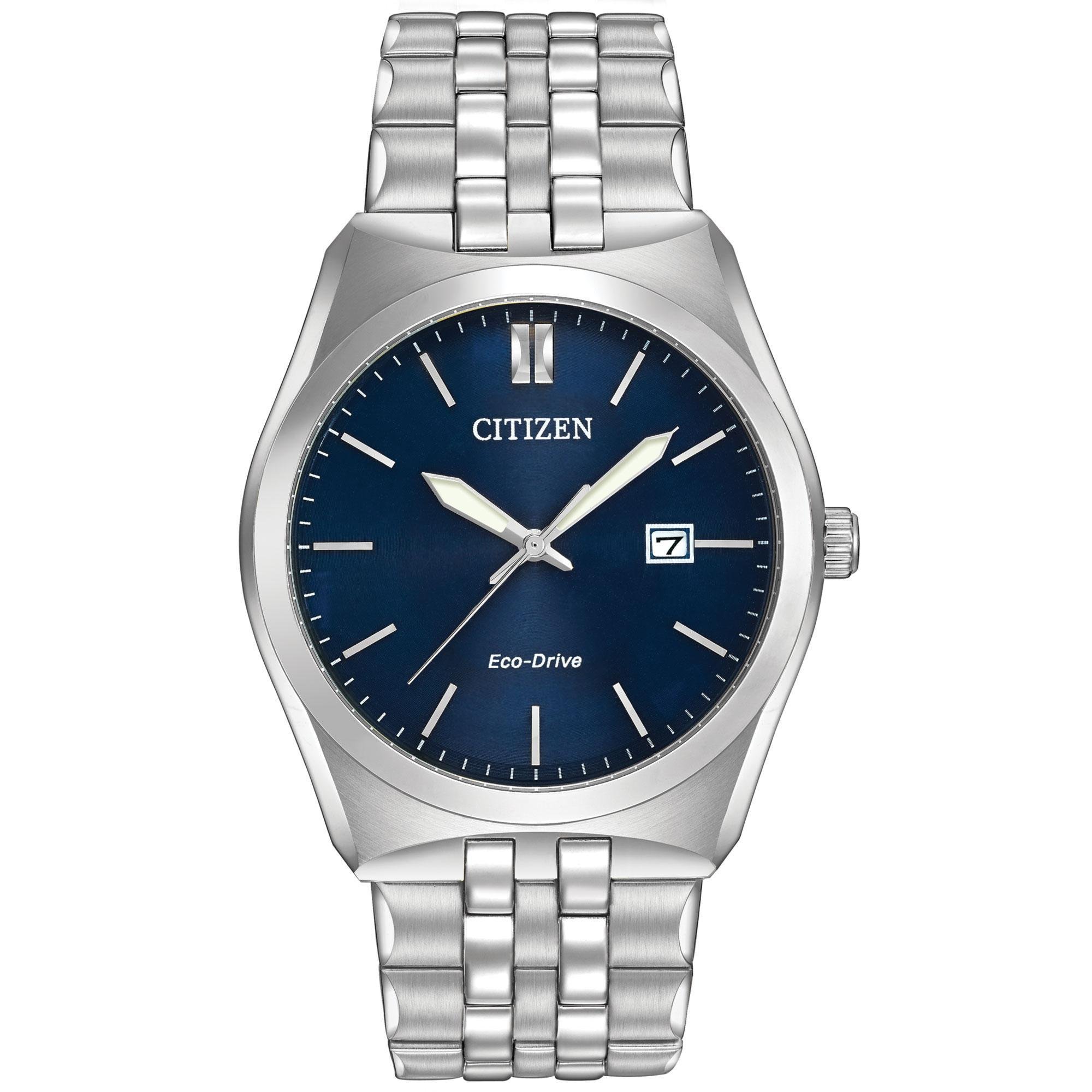 Citizen Men's Classic Corso Eco-Drive Watch, 3-Hand Date, Luminous Hands and Mar