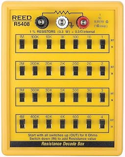 REED Instruments R5408 Resistance Decade Box