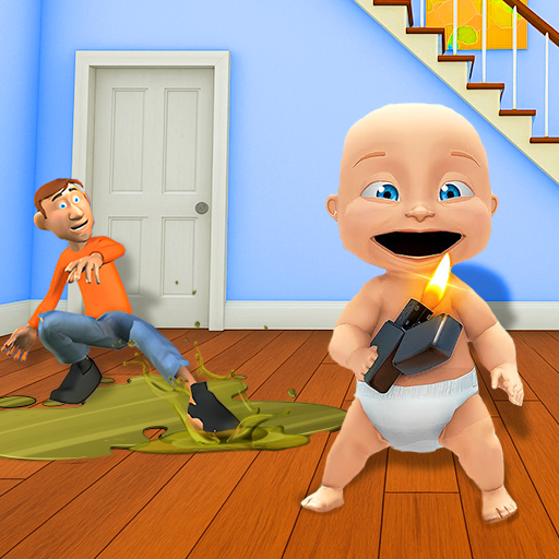 Where’s your Baby and Daddy Hide & Seek Simulator Naughty Pranks Game: