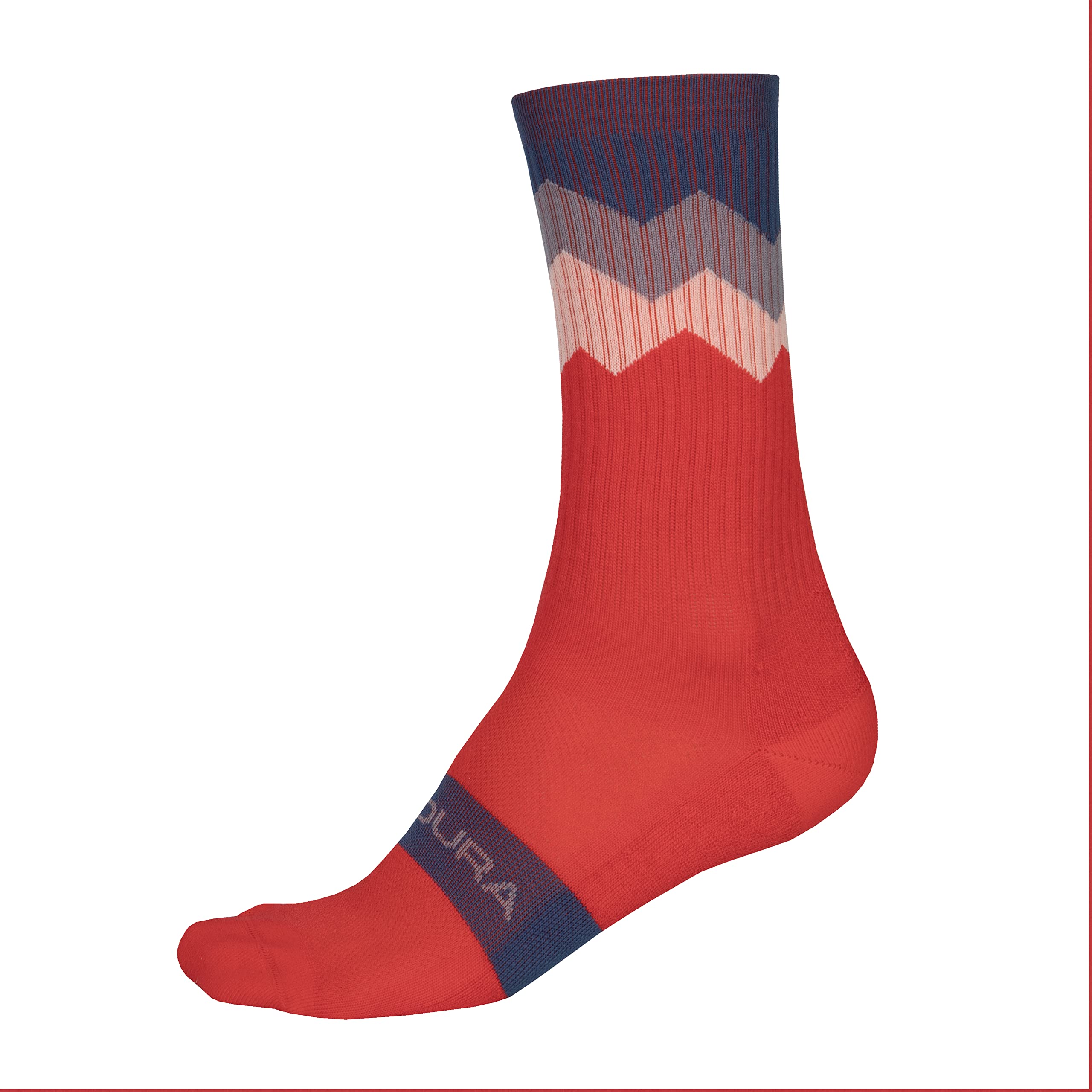 Endura Men's Jagged Cycling Socks (1 Pack) | Road Cycling Socks | Breathable | P