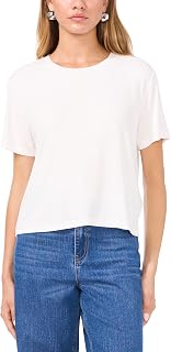1.State Women's Rib Jersey Crop Boxy Tee