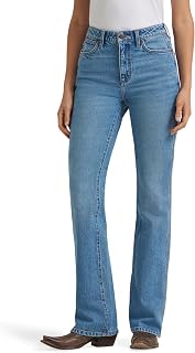Wrangler Womens Western Women's Retro Bailey High-Rise Bootcut JeanJeans