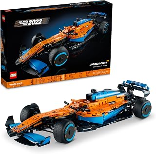 Lego Technic McLaren Formula 1 Racing Car, Idea Toy for Men, Car Model for Adults, Racing Car Collector's Model 42141