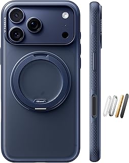 TORRAS 360 Magnetic Stand for iPhone 17 Pro Case, Deep Blue