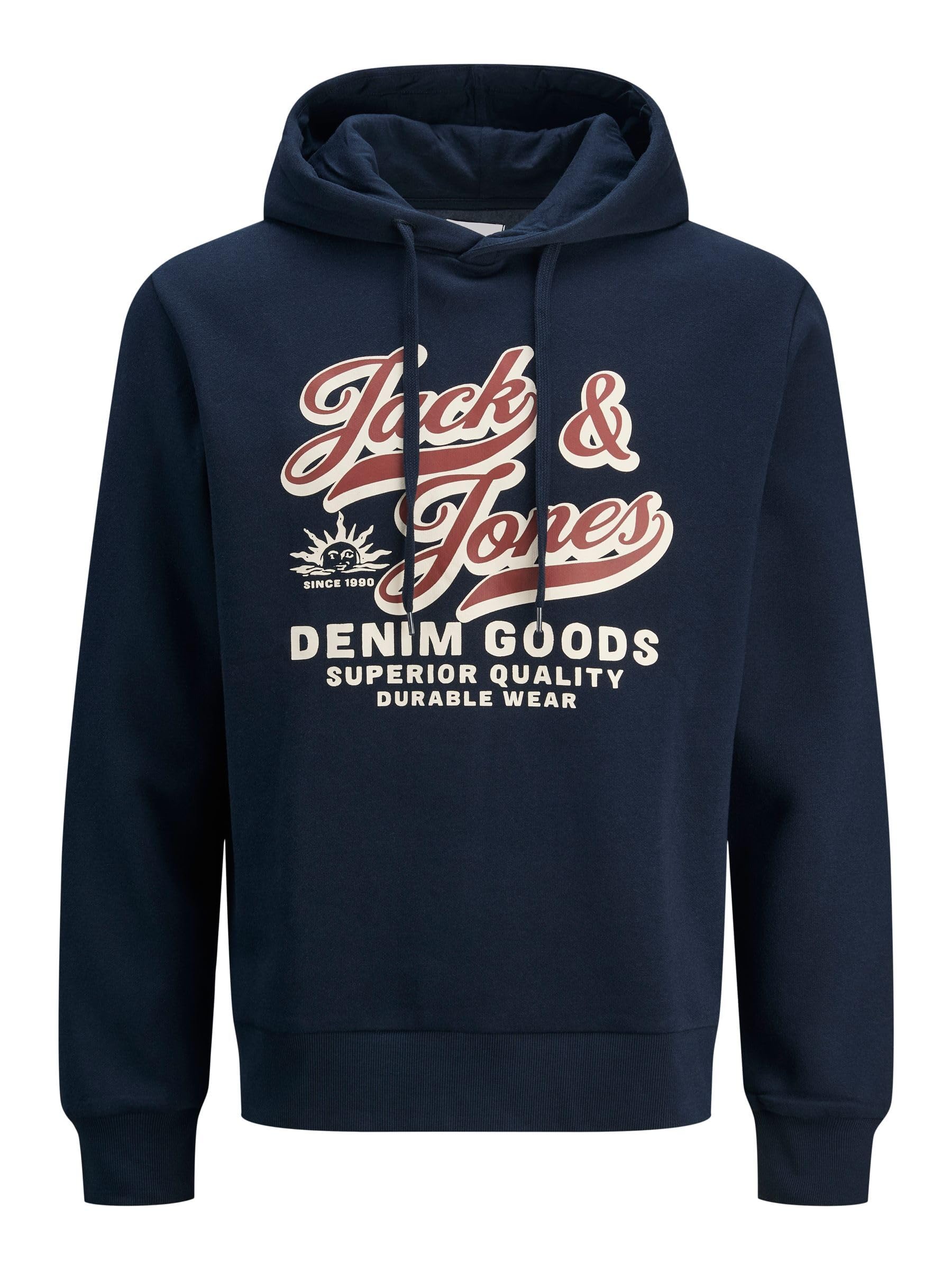 JACK & JONES Plus Size Logo Hoodie