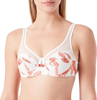 Dim Women's Classic Bra x1 | Perfect Support for Generous Breasts | Stretch Microfiber | U-Back and Wide Straps | Modern Look and Comfort