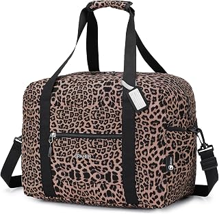 SPAHER Wizzair Vueling Travel Bag, 40 x 30 x 20 cm, Foldable Carry On Luggage, Waterproof Sports Bag for Men, Maternity Bags, Hospital, Luggage, Weekend, Women, 25L