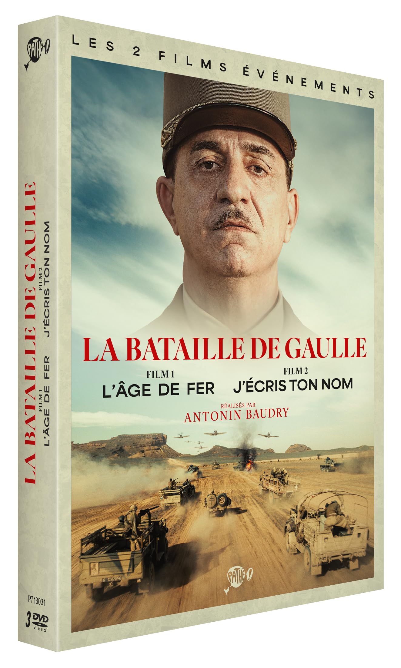 La Bataille de Gaulle - Les 2 films : J'écris ton nom + L'Âge de fer