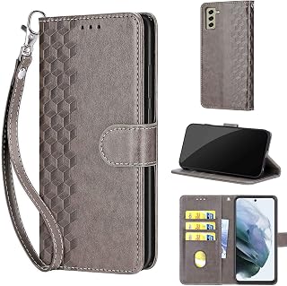 Tomyou Mobile Phone Case for Samsung Galaxy S21 FE, Cube Grey