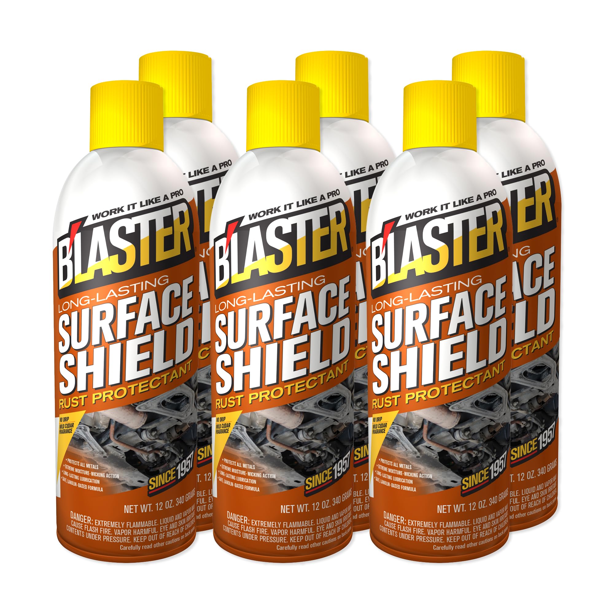 B’Laster Surface Shield Rust Prevention Spray – Lanolin Undercoating Spray for V