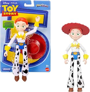 ​Mattel Disney and Pixar Toy Story 5 Jessie Action Figure | 7-inch Playscale, 1 Key Character, 8+ Posable Joints, Movie-Accurate Design, JKV16