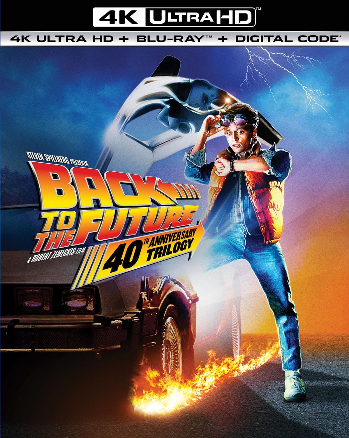 Back to the Future Trilogy - 40th Anniversary Edition 4K Ultra HD + Blu-ray + Di