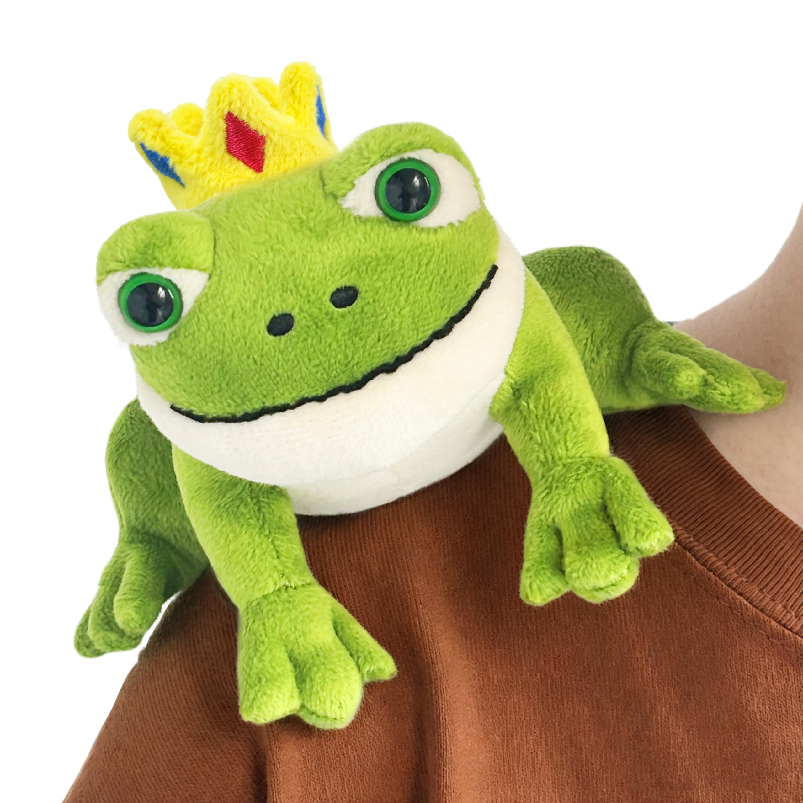 Beeadore Frog Shoulder Plush, Frog Stuffed Animal Toys Cosplay Accessories | 3.9
