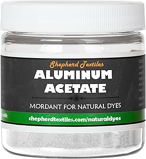 Shepherd Textiles Aluminum Acetate Mordant for Natural Dyes, 100 Grams