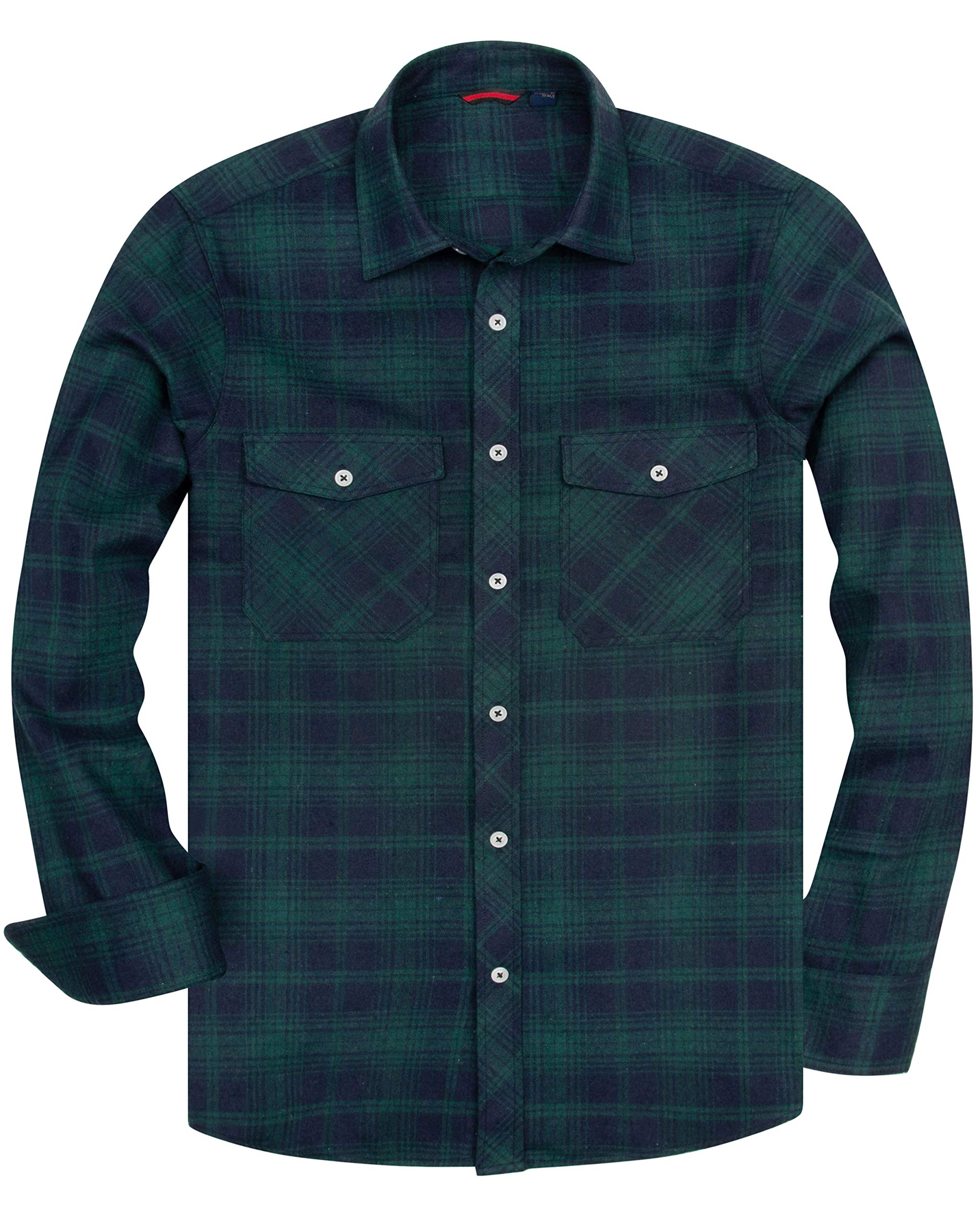 Alimens & Gentle Men's Ag-xxcs-jm02 Shirt with Button-Down Collar (Pack of 1)