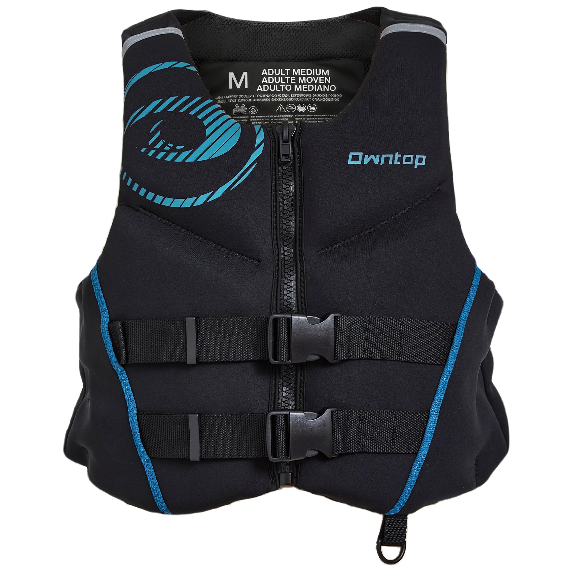 Owntop Adult Life Jacket | Lightweight Neoprene Buoyancy Vest | Foldable Swimmin