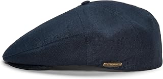 Sterkowski Swede | Flat Cap 100% Natural Linen for Men and Women | Super Light Summer Cap
