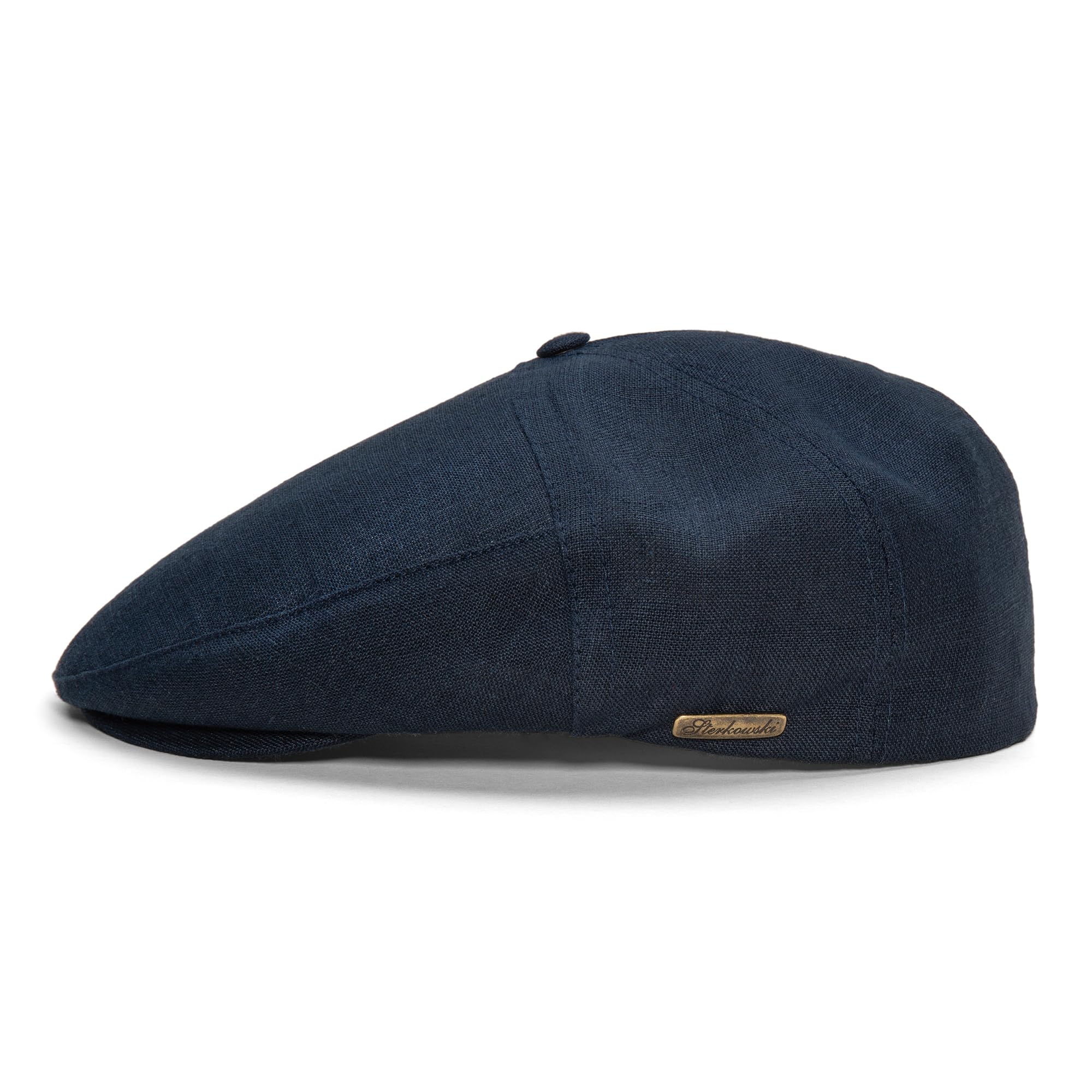 Sterkowski Swede | Flat Cap 100% Natural Linen for Men and Women | Super Light S