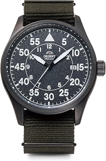 Orient RN-AC0H02N Men's Automatic Flight Watch, Mechanical, Domestic Warranty, Dark Gray Dial