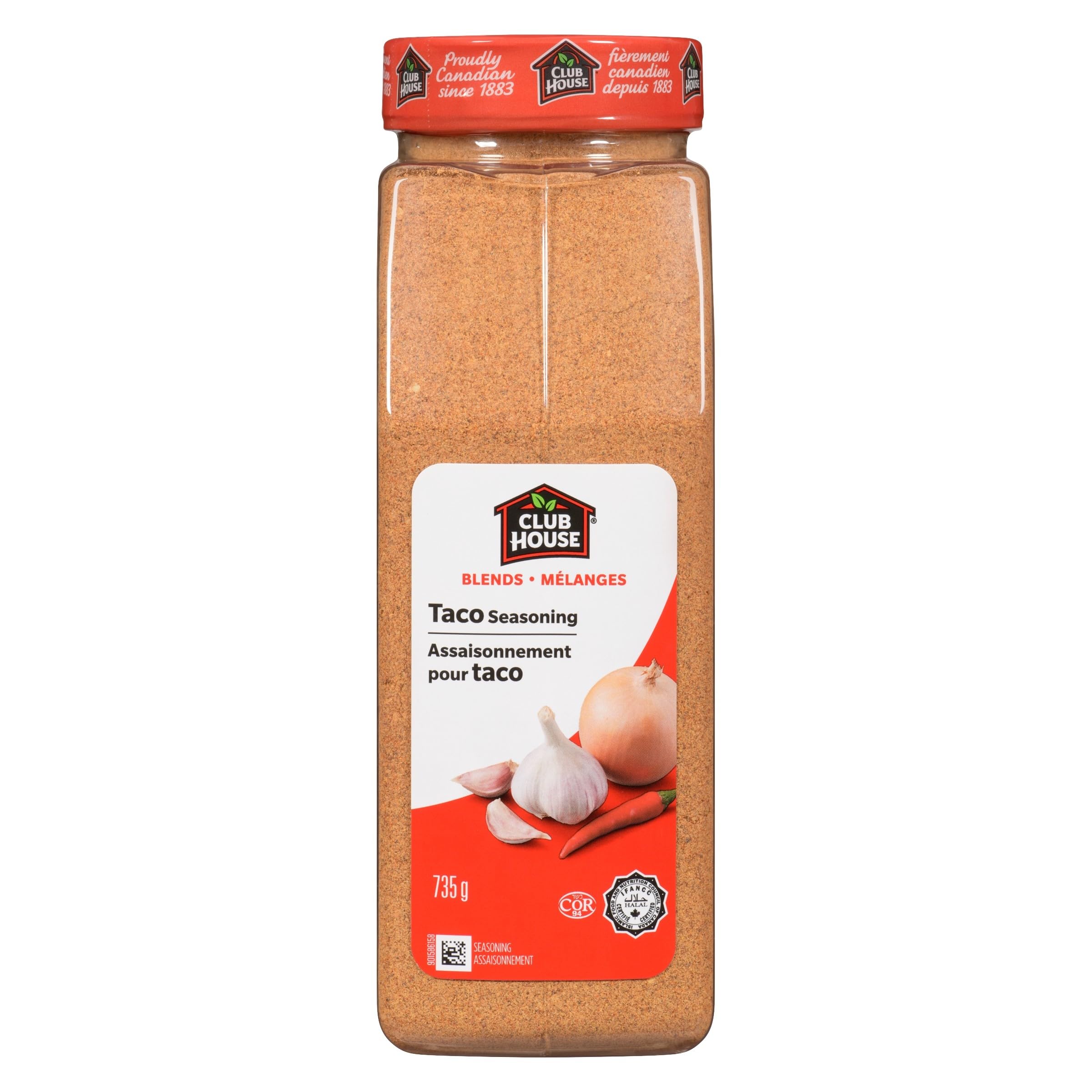 Club House Seasoning, Taco, 735 g